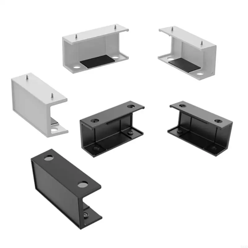 

583D Laptop Desk Mount, Laptop Rack Under Desk Holder Saves Workspaces for Notebooks, Keyboards