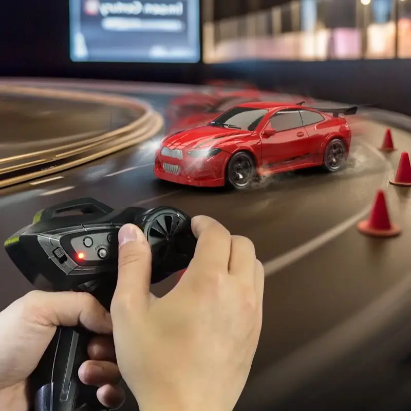 9IMOD 1/64 รถดริฟท์ KF20 มินิเดสก์ท็อปรถแข่ง 4WD 2.4 GHZ จําลอง Racing รุ่นเดสก์ท็อปรีโมทคอนโทรลรถของเล่นของขวัญ