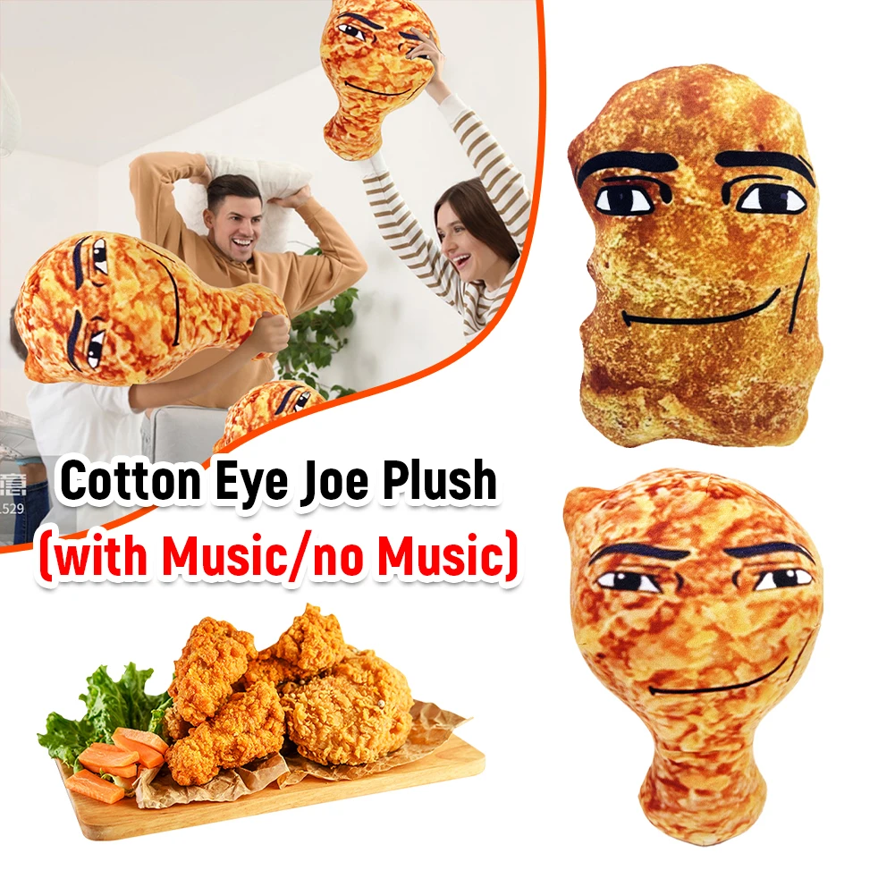 Cute Stuffed Animal Doll Cute Chicken Nuggets Stuffed Plush Toy Creative Baby Doll Sleep Pillow Cushion for Kids and Adults