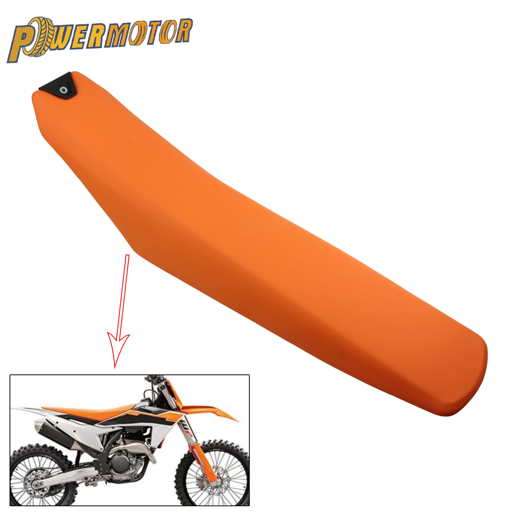 

Powermotor Motorcycle Seat Comfort Saddle For Moto Dirt Bike For KTM EXC EXCF SX SXF XC-F XCW 125 150 250 300 450 500 2023-2024