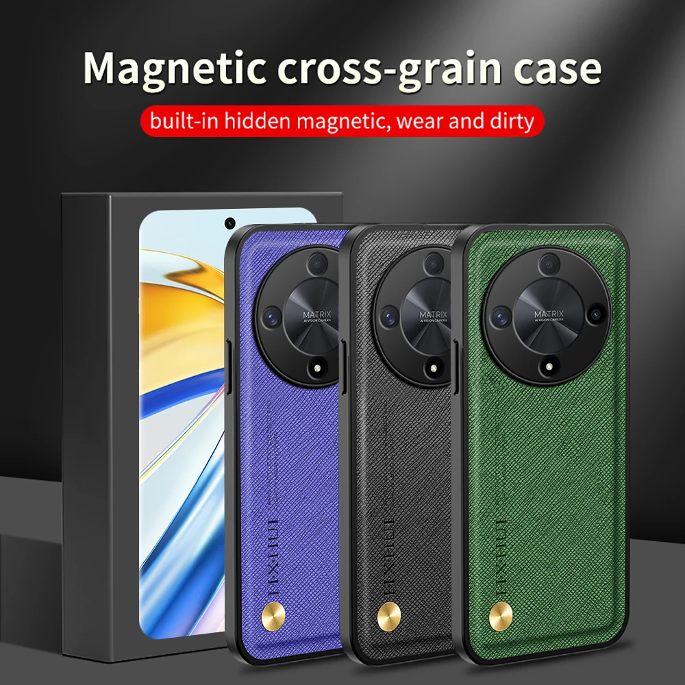 Luxury leather Phone Case For Honor X9b Full Lens Protetcive Back Cover On For Honor X9b x9b honar x9b Shockproof Protect Coque