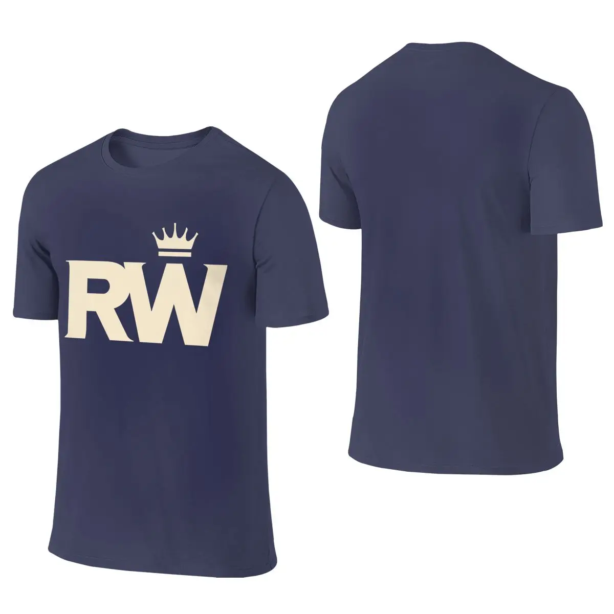 Robbie Williams Short Style Reversible T-shirt Korean Style Lazy   Basic Tee