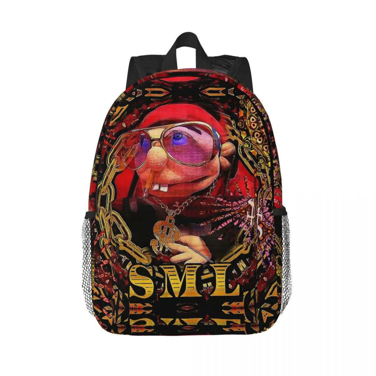 

Рюкзак Sml Jeffy Rapper V3, Лидер продаж, рюкзак большой емкости для мальчиков и девочек, сумка для книг, сумки на плечо для мужчин, женщин, детей, школьная сумка