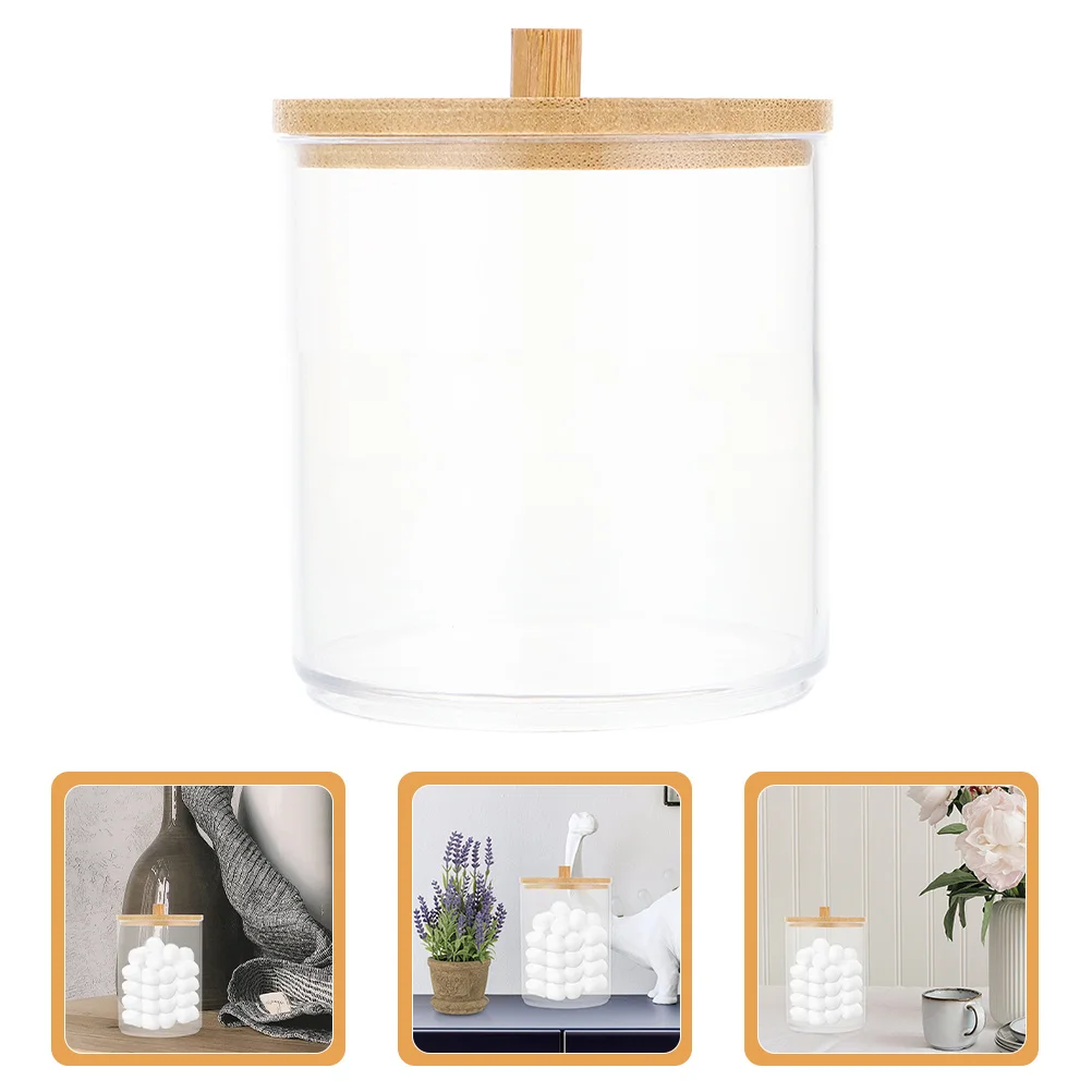 

Cotton Swab Holder Cute Desktop Storage Box For Toothpicks Swabs Organizer Portable Lightweight Cartoon Dispenser Home