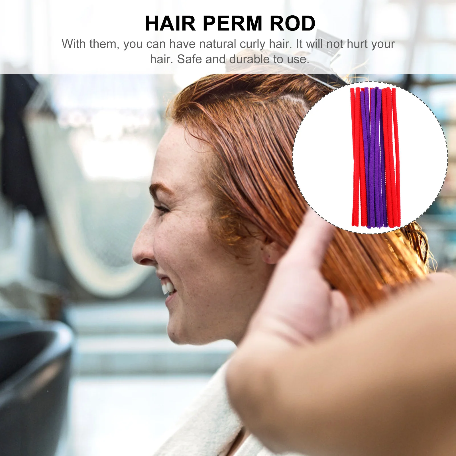 

90Pcs Hair Perm Rods Professional Salon Hairdressing Tool Curling Rod for Wavy Curly Hairstyles Perm Rod Hair Roller