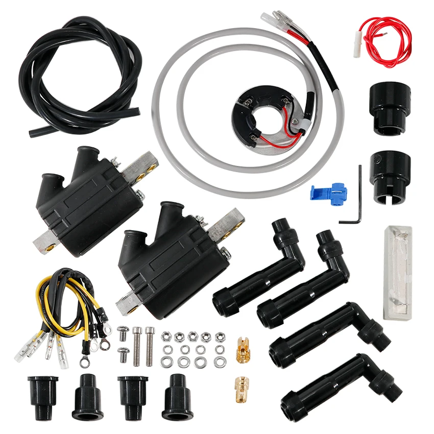 

Fit for Honda GL1000LTD Limited Goldwing 1000 / GL1000 Goldwing 1000 1976 Motorcycle Dual Fire Ignition Coil Sensor Assembly Kit