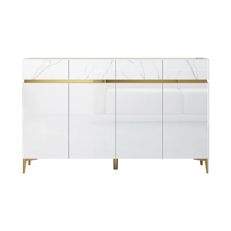 

Entrance cabinet large capacity storage storage modern simple paint partition cabinet small apartment