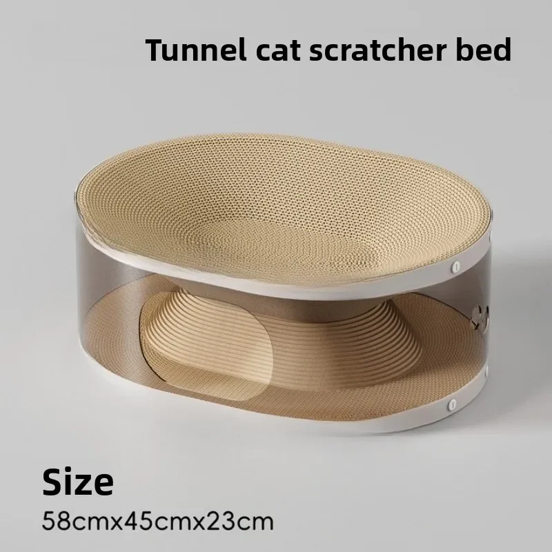 Cat scratching board, cat nest integrated, scratch-resistant and wear-resistant  claw board, vertical self-hi claw