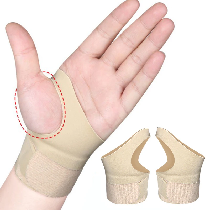 Magnetic Therapy Wrist Gel Tendinitis Brace Silicone Thumb Glove Support Corrector Right Left Hand Arthritis Pain Relief