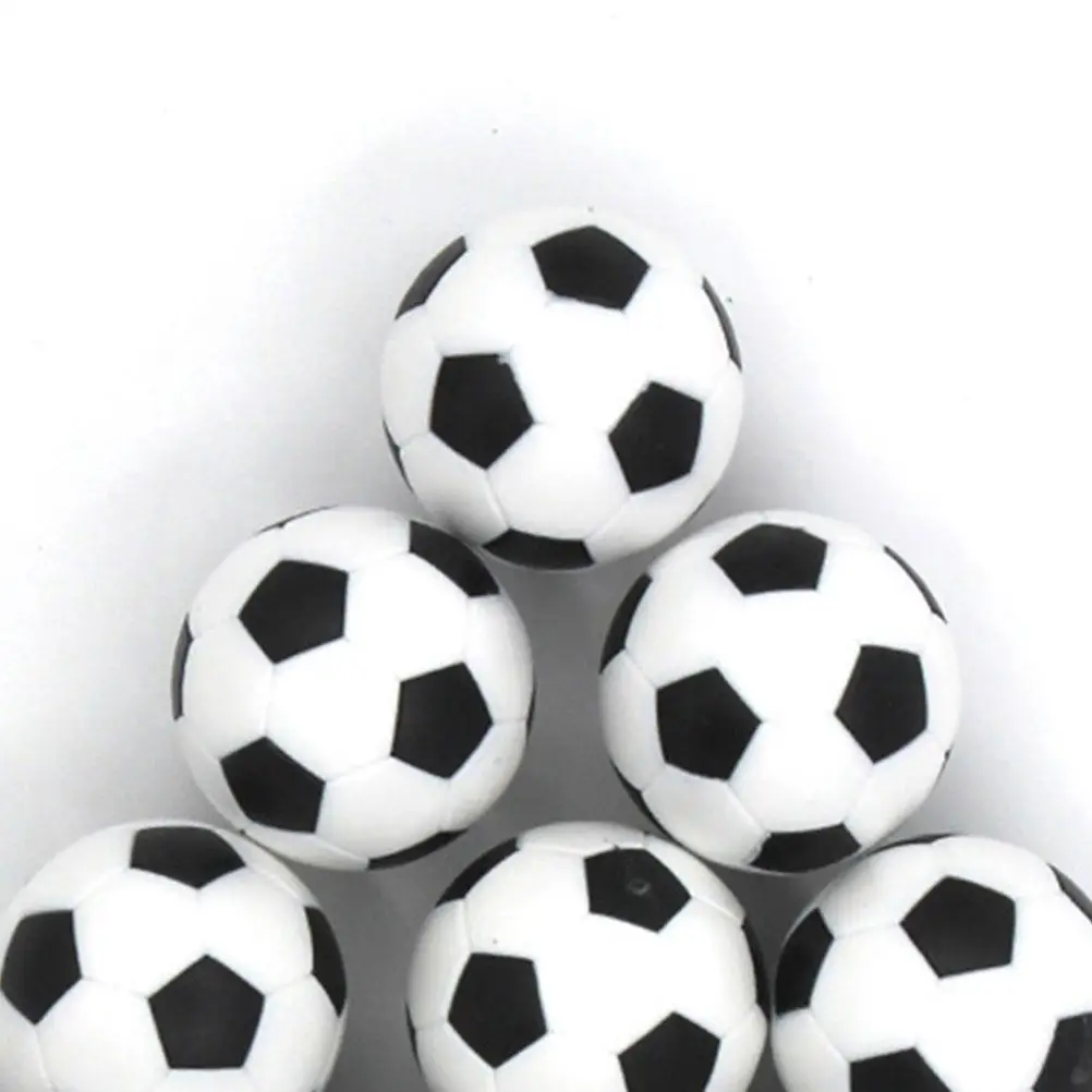 

23mm Black White Football Balls for Foosball Table Soccer Game Accessories Mini Sports Balls Table Football Replacement