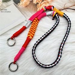 Bag Strap Universal Lengthen Rope Keyring Strap For Handbags Crossbody Handmade Knitting Phone Case Rope 7, 8 & Plus, 14 Pro Max