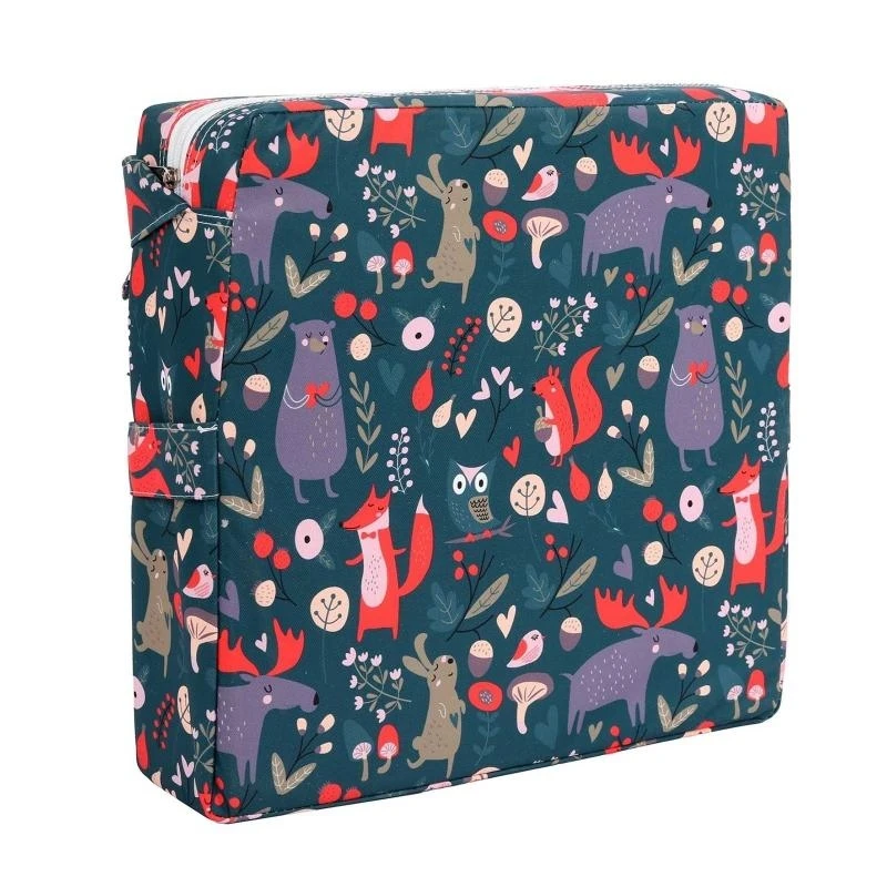 J15U Portable Kids Baby High Chair Pad Travel Dining Room Adjustable Detachable Washable Thicken Sponge for Seat Cush