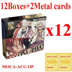 Wholesale One Piece Cards Moka-ACG Anime Nami Luffy SP SSP Collection Card Trading Battle Box Game Collectibles Kid's Gift Toy