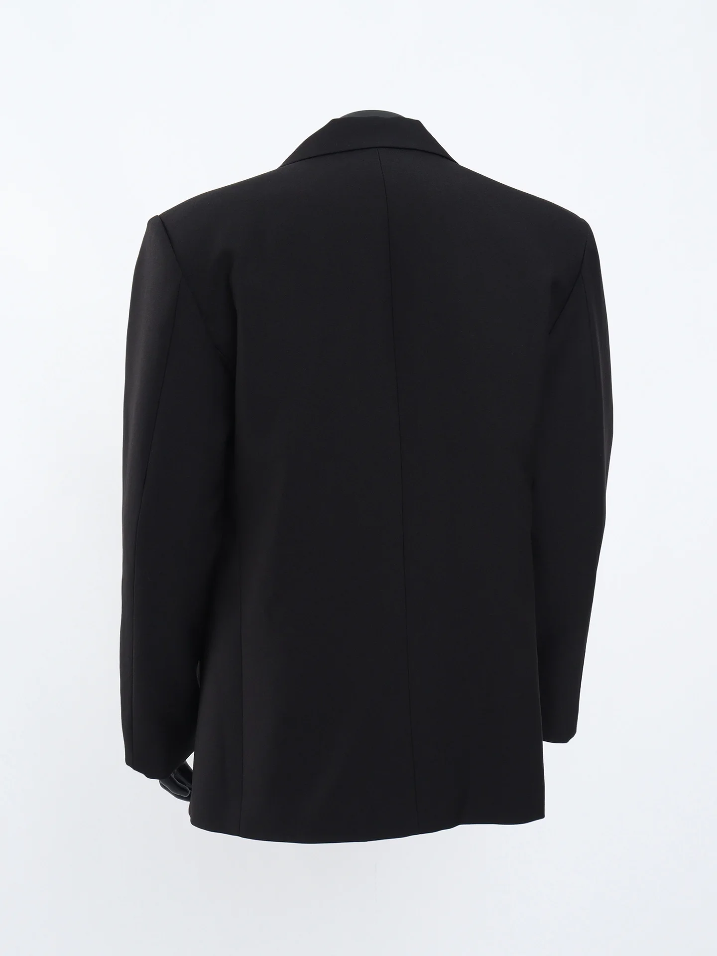 سترة سوداء بتصميم عصري فاخر للرجال، بدلة أداء مزخرفة معدنية راقية، سترة عصرية متعددة الاستخدامات #5