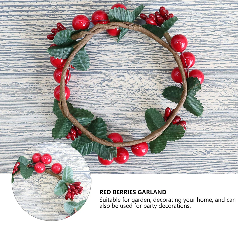 

5pcs Red lesticks Christmas Decorations for Home Party Tree Wall DIY Christmas Decors Festive Atmosphere Safe