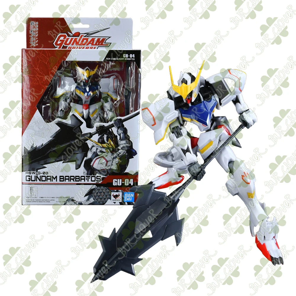 Bandai original gu série gquuuuuux GU-04 greve gundam barbatos gundam anime figuras de ação brinquedos para meninos/meninas