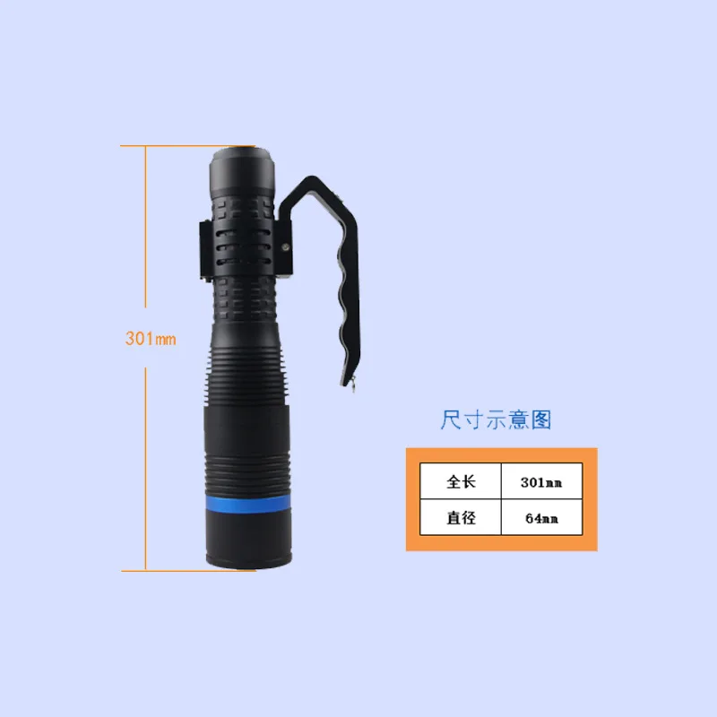 4810B Portable LED uniform survey light source, flashlight multi-band light source, trace survey search light