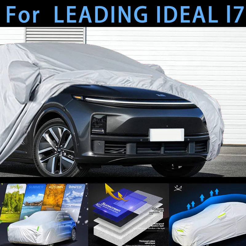 

For LEADING IDEAL I1 Outdoor Protection Full Car Covers Snow Cover Sunshade Waterproof Dustproof Exterior Car cover protection