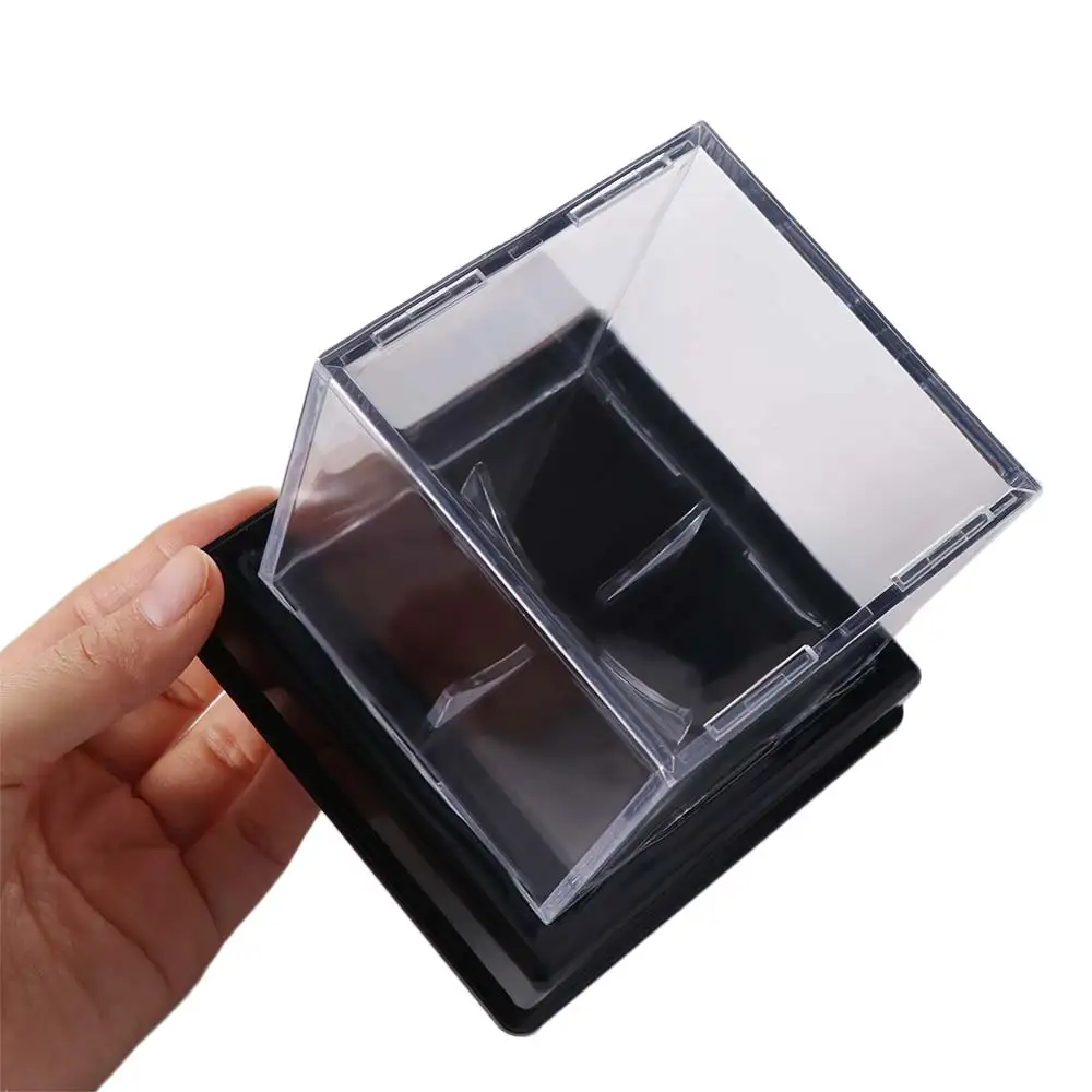 Acrylic Baseball Box Dustproof Transpatent Baseball Display Case UV Protection Clear Storage Box Baseball Autographed Baseball