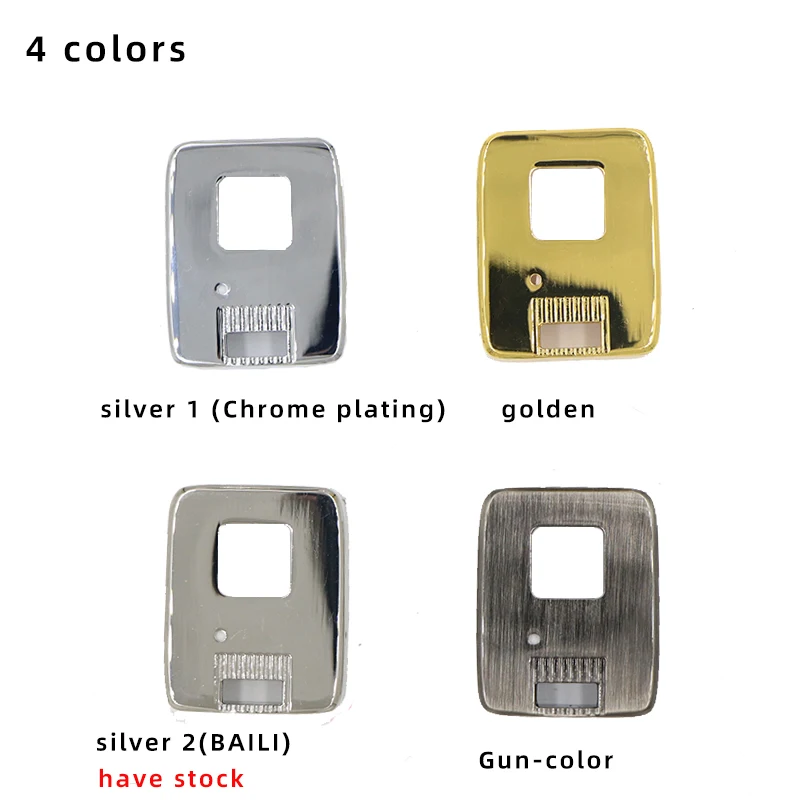 Small Electronic intelligent Smart zipper Anti theft metal Biometric Fingerprint Briefcase lock