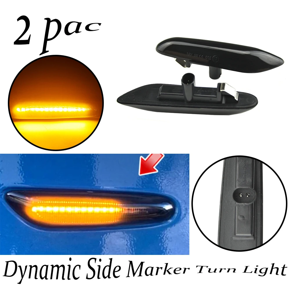 4E0949127 Side Marker Lights For Audi A8 / A8L / S8 mk2 (D3/4E) Quattro NEW LED Side Marker Lamp Dynamic Signal Light 4E0949128