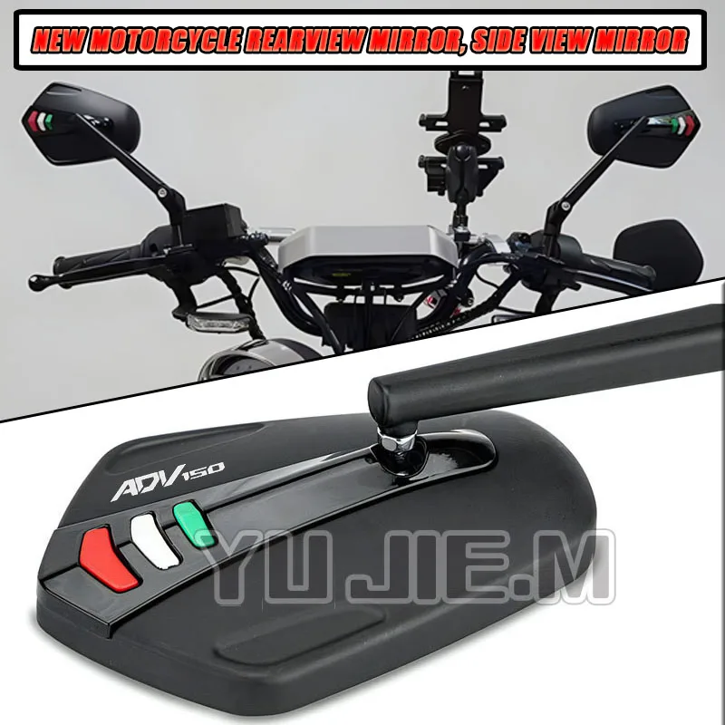 For ADV150 ADV350 ADV 150 ADV 350 All YEARS New Motorcycle Rearview Mirror, Side View Mirror,Motorcycle Accessories