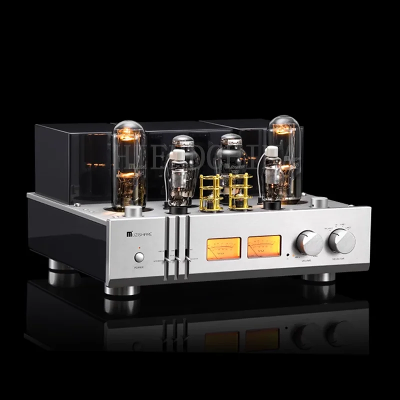 MUZISHARE X30 Single Ended Class A 300B Push 845 Vacuum Tube ECC81*2/310A*2/300B*2/845*2 Power Amplifier 30W+30W (115V/230V)