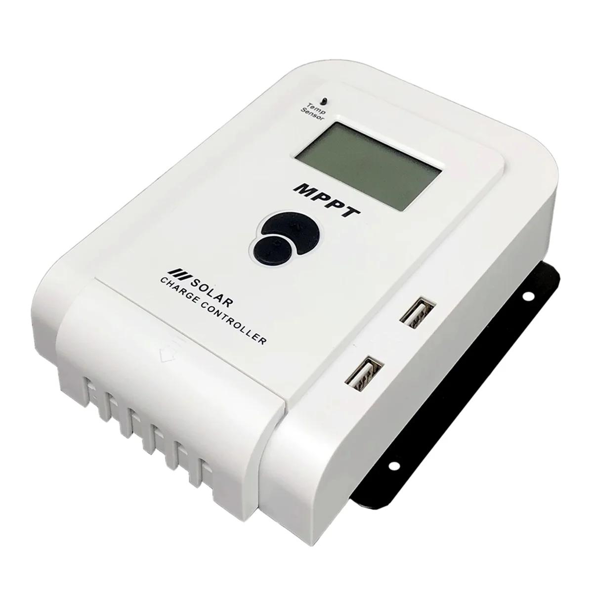 جديد 3C-MPPT الشمسية جهاز التحكم في الشحن 40A مع شاشة الكريستال السائل الكهروضوئية منظم الطاقة الشمسية 12 فولت 24 فولت السيارات تحكم المزدوج USB للوحة طاقة شمسية