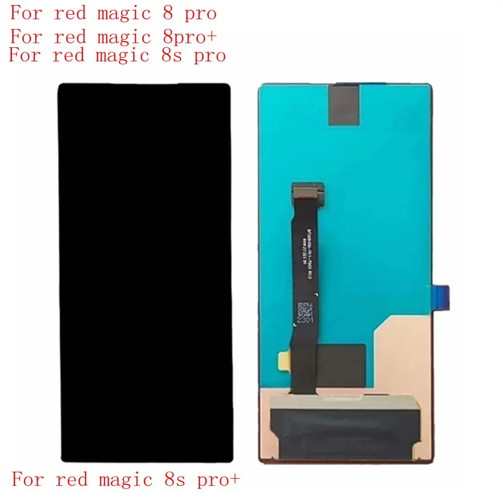 For red magic 8 pro 8pro+ Lcd Screen Display Touch Glass For red magic 8s pro 8spro plus