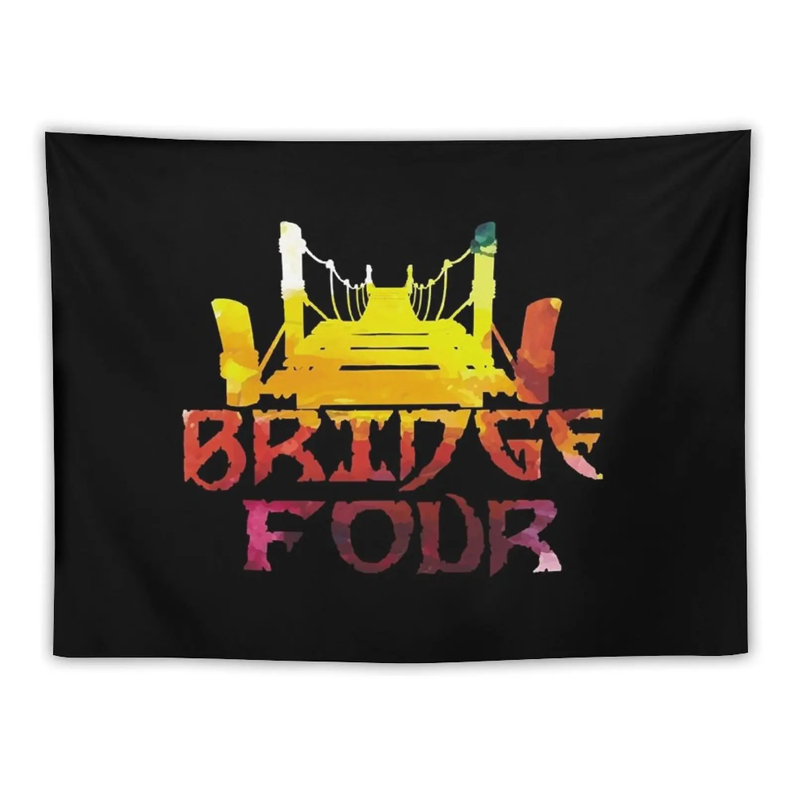 

Bridge 4 - Stormlight T-Shirt Tapestry Decoration Bedroom Aesthetic Room Decorations Room Decoration Korean Style Tapestry