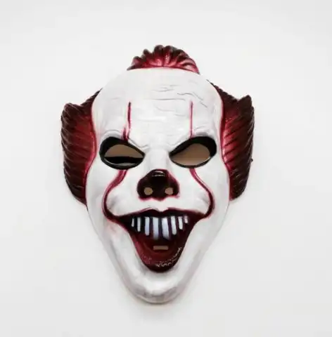 2022 Joker Ursprungsfilm Clown Joker Mask Cosplay Joaquin Phoenix Arthur Fleck Halloweenmasker 10 best sales läskig clownmask - №7