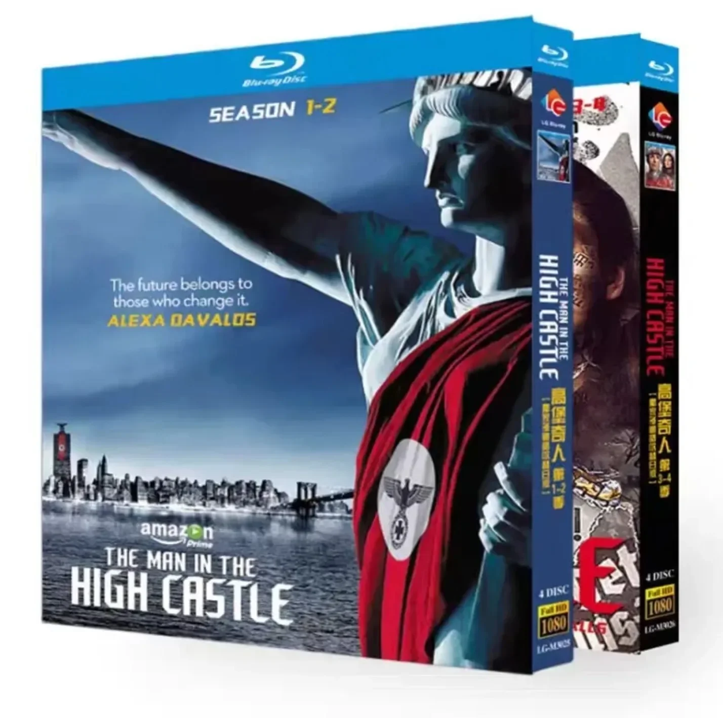 The Man in the High Castle Season 1-4 Blu-ray 8-Disc All Region Box Set English Audio High Definition YIHUI
