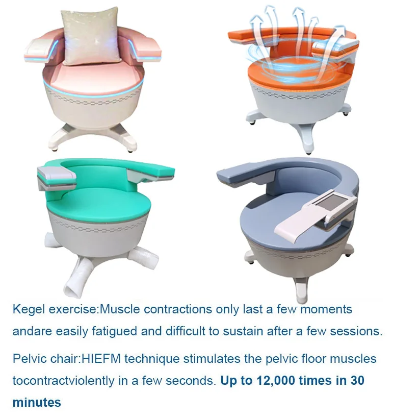 Electromagnetic Muscle Ems Hiemt Machine Chair Ems Sculpting Machine Pelvic Floor Stimulator