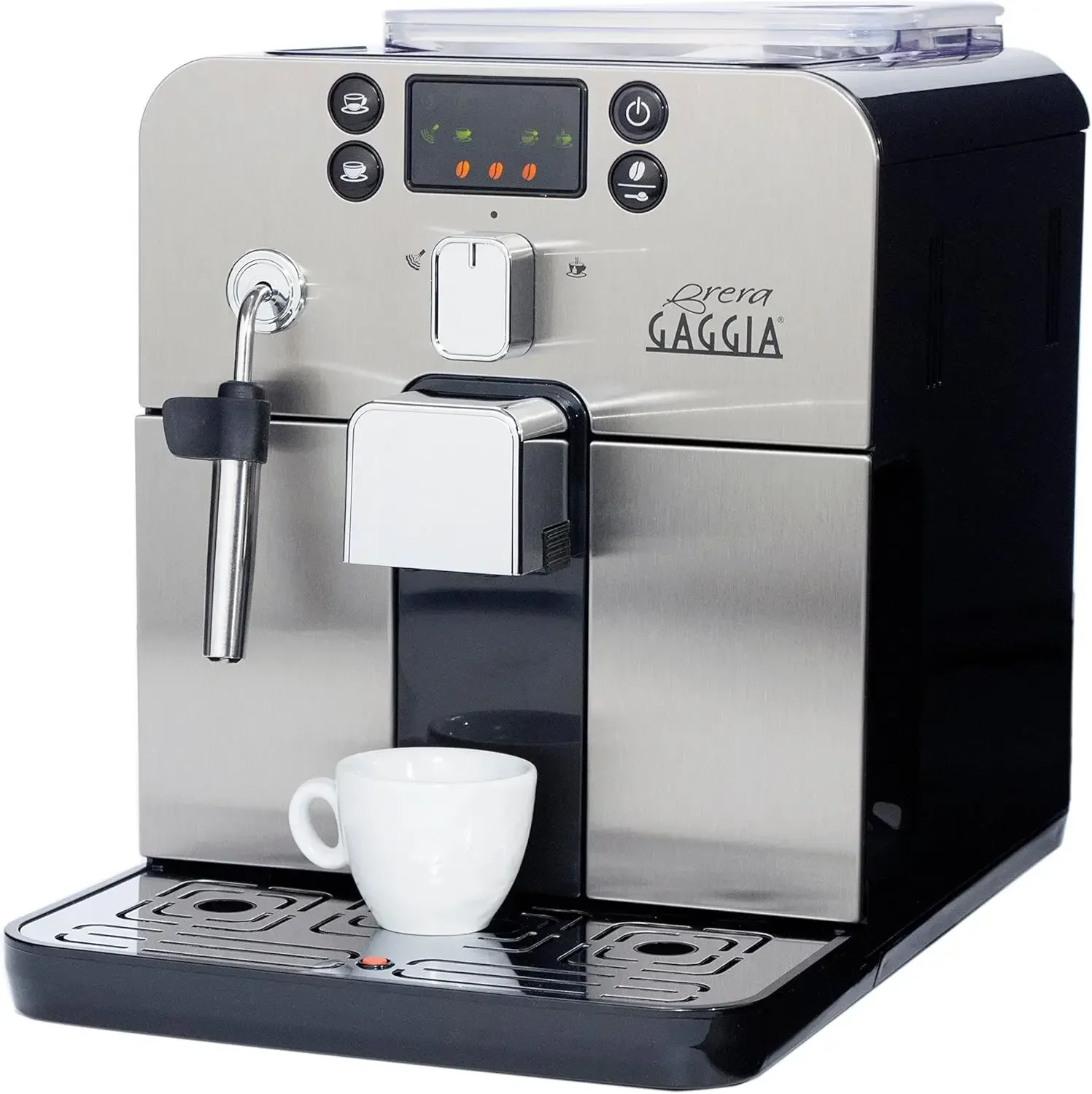 Super-Automatic Espresso Machine, Small, Black, 40 fl oz