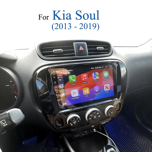 Para Kia Soul 2013 2014 2016 2018 2019 Android 14 Autoradio