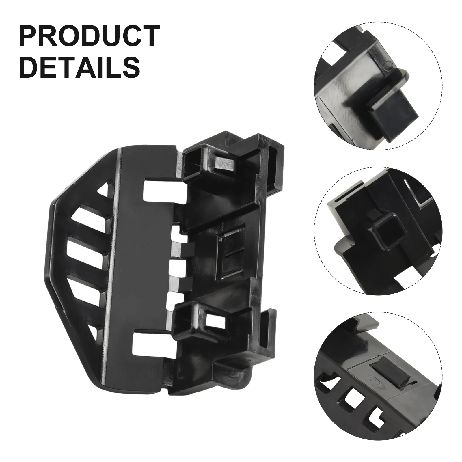 Accessories Cover Bumper Cover ABS Practical Quick To Install Wear-resistant Center Bracket Easy To Use For Mazda