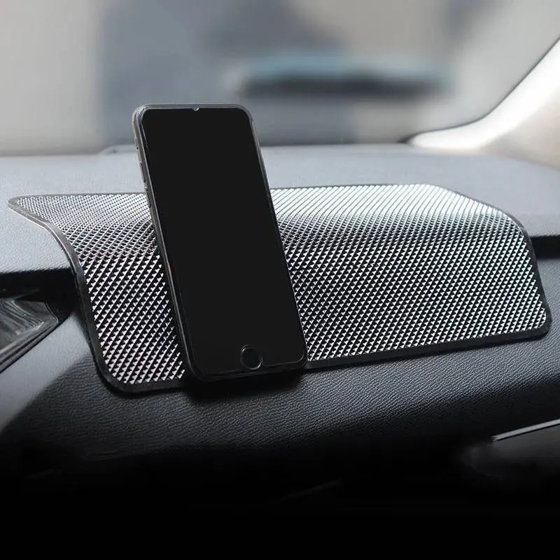 Klebrige Anti-Rutsch-Matte Auto-Armaturenbrett-Pad Hitzebeständige rutschfeste Matte Auto-Armaturenbrett Telefon Sonnenbrillenhalter Auto-Styling innen – Detail 7