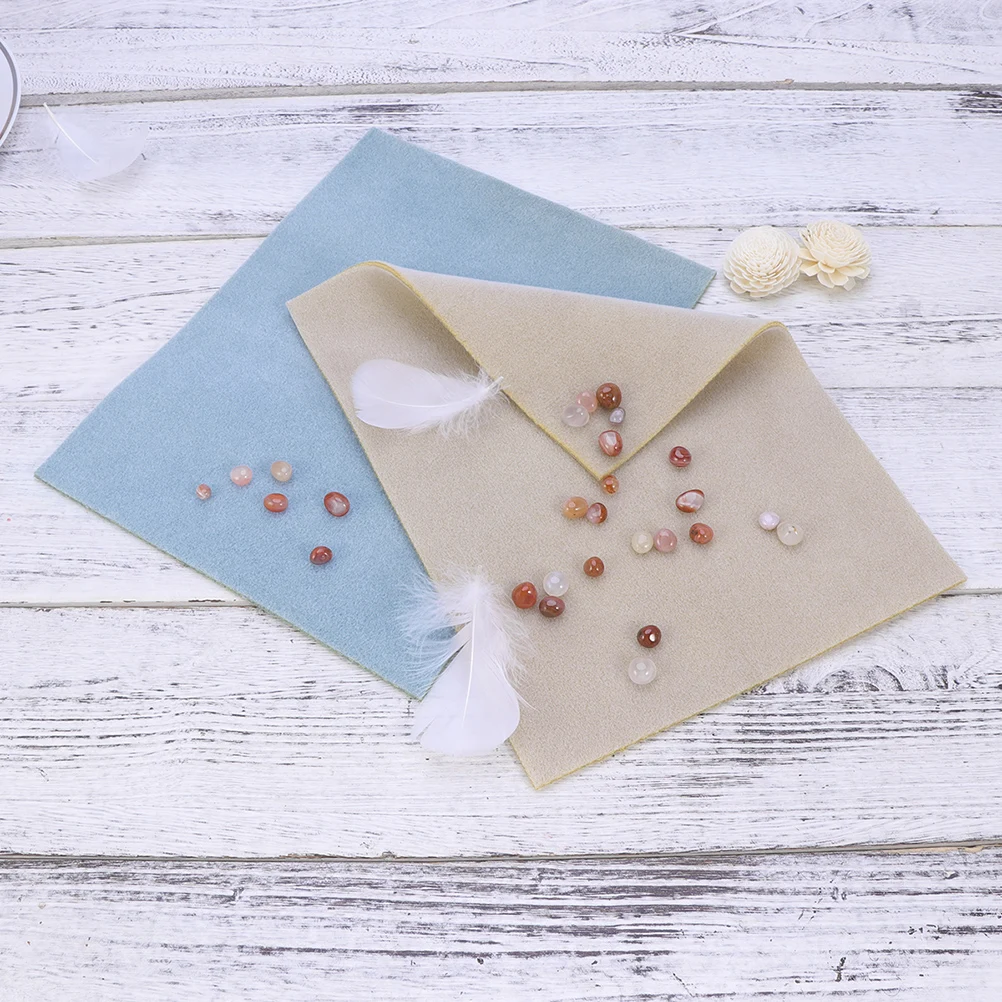 4 قطعة عدم الانزلاق الديكور حصيرة إسفنجة لينة قاعدة مجوهرات الحرفية العمل حصيرة DIY بها بنفسك التوتير مشاريع قابل للغسل حبة حامل