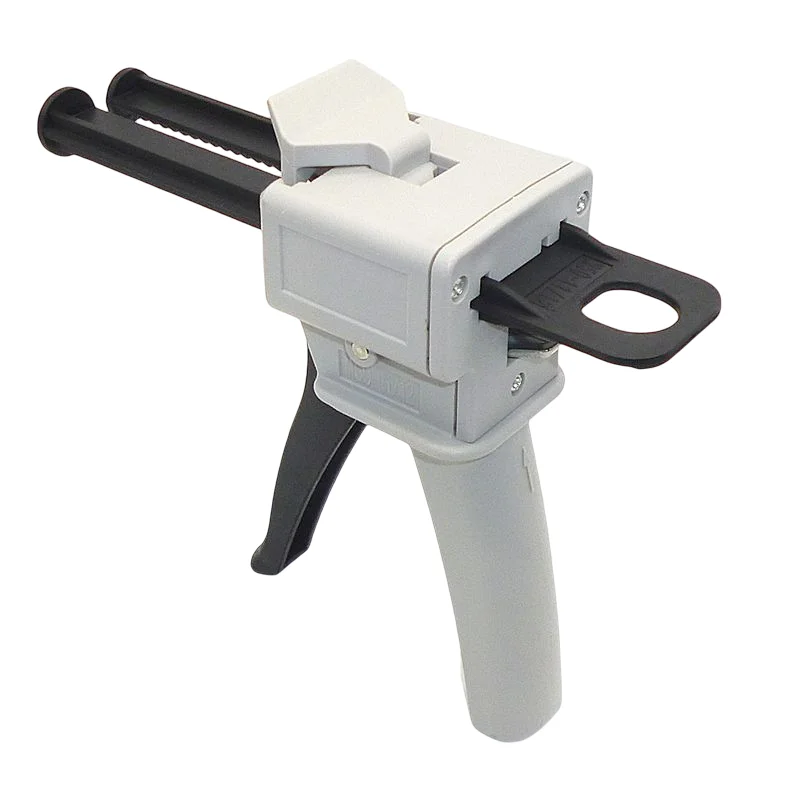 50ml AB Glue Guns Epoxy Resin Adhesive Dispenser 1:2 Manual Caulking Gun Applicator for 50ml 1:1 1:2 AB Glue Adhesive Cartridges