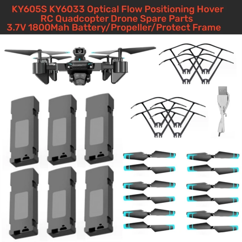 KY605S KY6033 optyczne pozycjonowanie przepływu zdalnego sterowania zdalnie sterowany Quadcopter drona części zamienne 3.7V 1800Mah