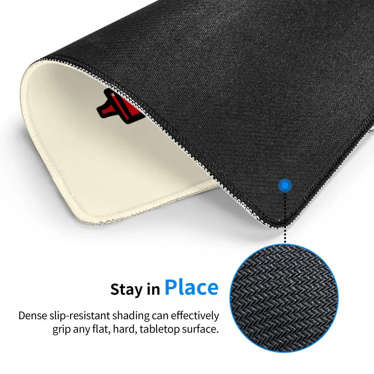 Maggi Auf Alles (Deutsch) Multi-size Mouse Pad Computer Keyboard Mouse Mat Gamer PC Laptop Desk Mat OfficeAccessories Table Mats