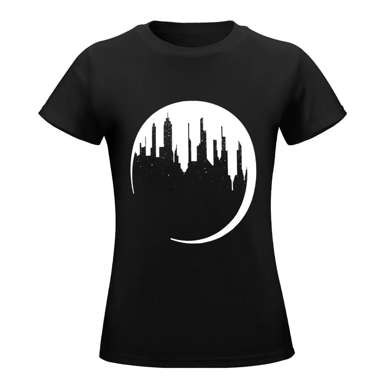 Demension 20 Dimension 20 The Unsleeping City Logo T-Shirt quick drying new edition Women's summer blouses 2024