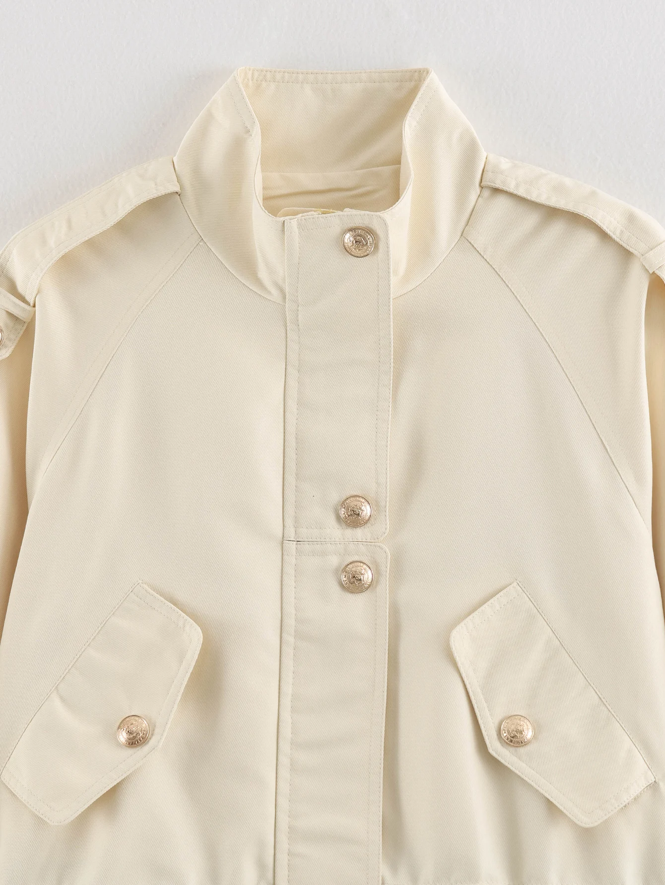 KONDALA Women Elegant Short Trench Coat Chic Commute Adjustable Waist Jacket New 2026 Autumn Trendy High Street Lady Windbreaker