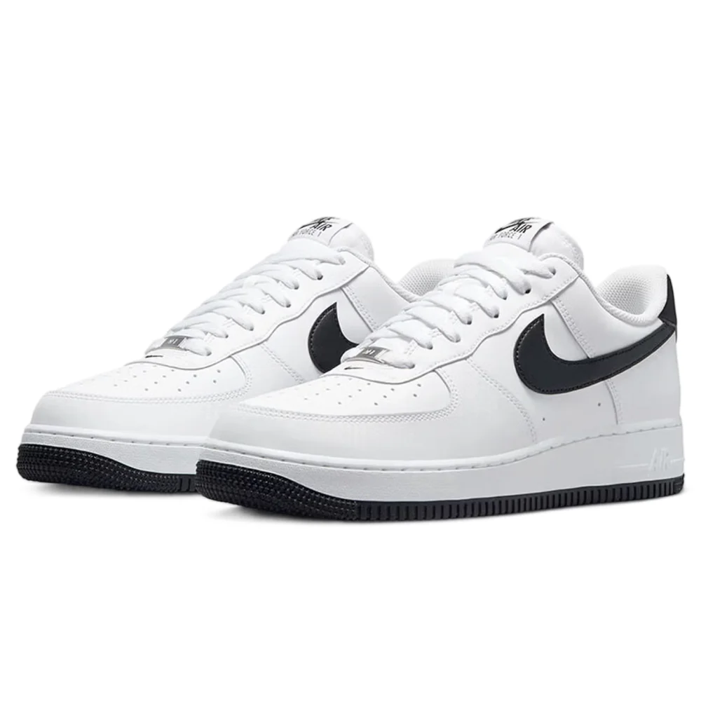 

Мужские баскетбольные кроссовки Nike Air Force 1 '07 Iconic Low-Top, кожаная повседневная обувь FQ4296-101