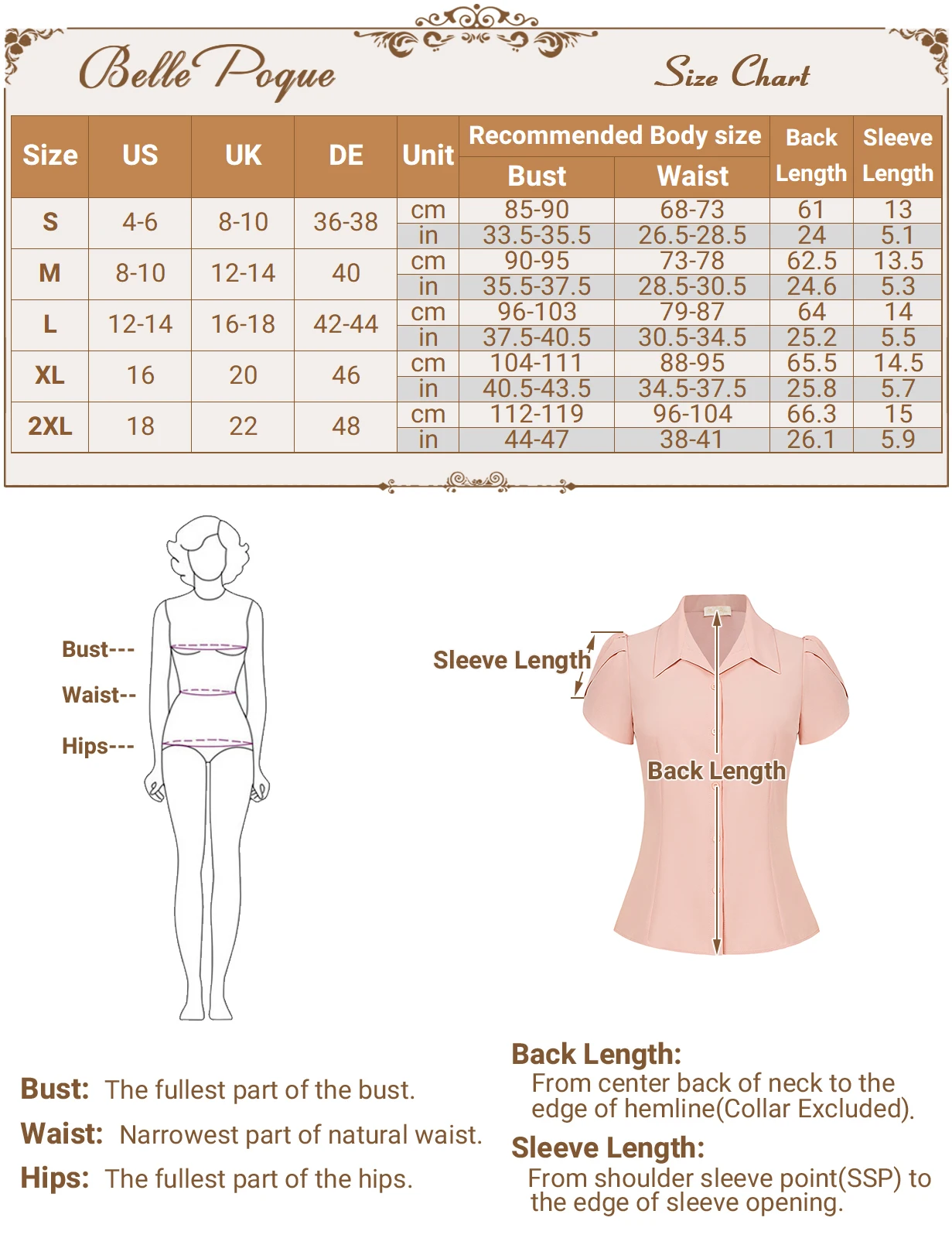 BP Women Causal Shirt Vintage Petal Short-Sleeve Lapel Collar Button Up Tops Summer Clothes Slim Tee Roupas Femininas T-Shirts