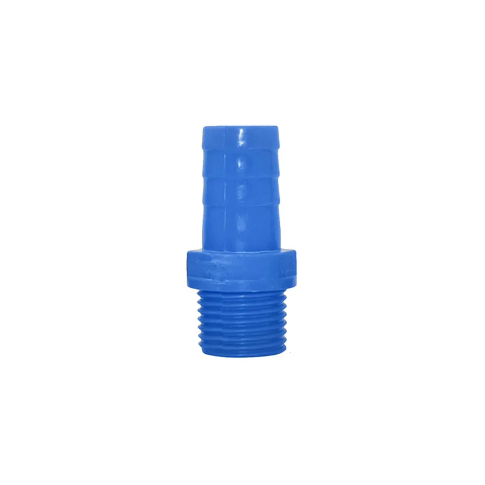 

PVC 20mm 1/2 Thread Male To 8/10/12/16mm Hose Barb Connector Garden Hose Barb Coupler Fitting Farm Irrigation Pipe Joint