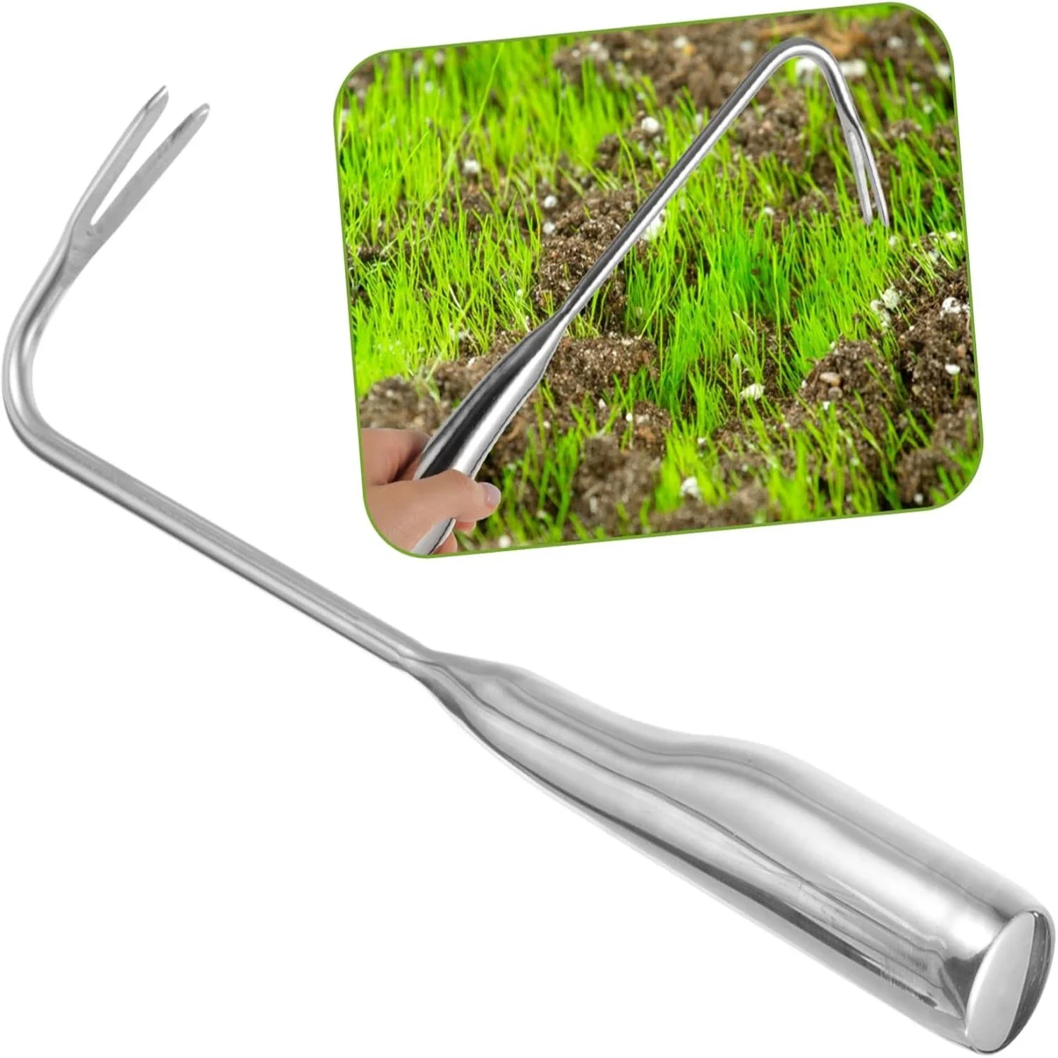 

Garden Succulent Tools Set - Trowel Weeder Rake Fork Puncher Hand Tool Stainless Steel Edger lawn tool Weed puller Weed stuff