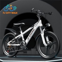 FJ Installation Free High Carbon Steel Variable Speed Shock Absorber Mountain Bike 18-22 Inch Male And Female Student Kids Bikes