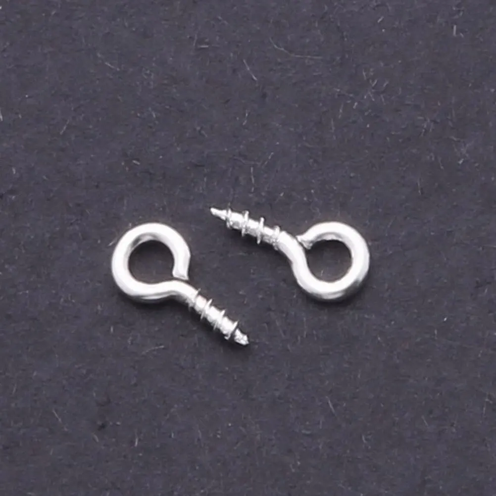

600 Pcs Screw Eye Pins Premium Material Durable Long Lasting Easy Install Strong Structure Corked Bottle Charms Art Projects