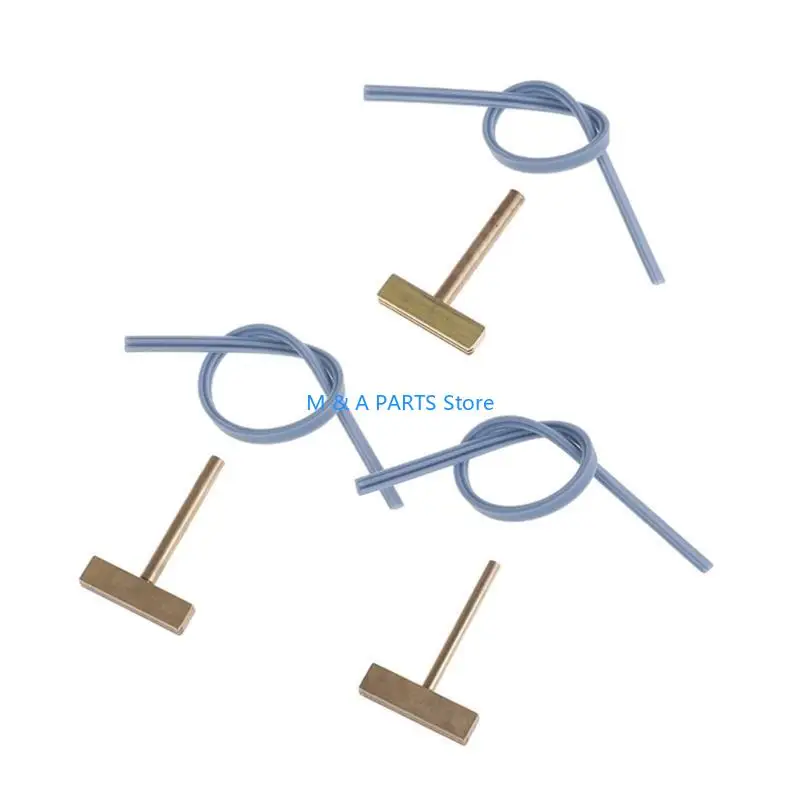 U1JF T Tip Soldering Tips with Hot Press Stripe for Ribbon Cable Repair T Solder Iron